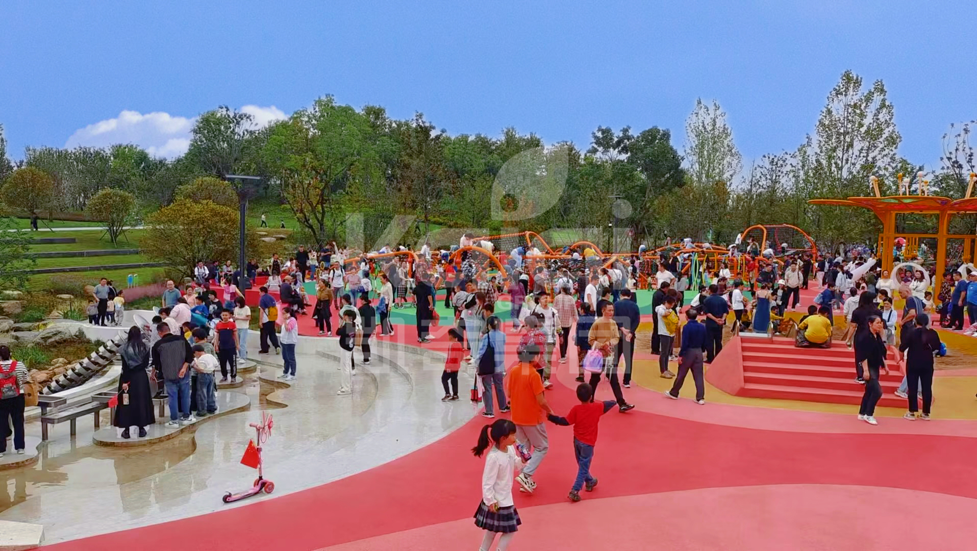 合肥錦繡湖公園 | 繁花似錦，共享燦爛童年