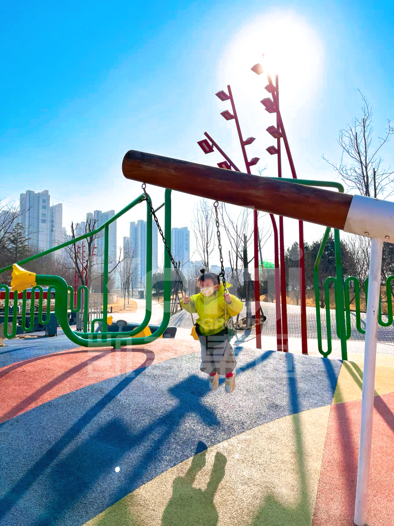 膠州三里河兒童樂園 | 置身生態(tài)綠廊，開啟游樂之旅