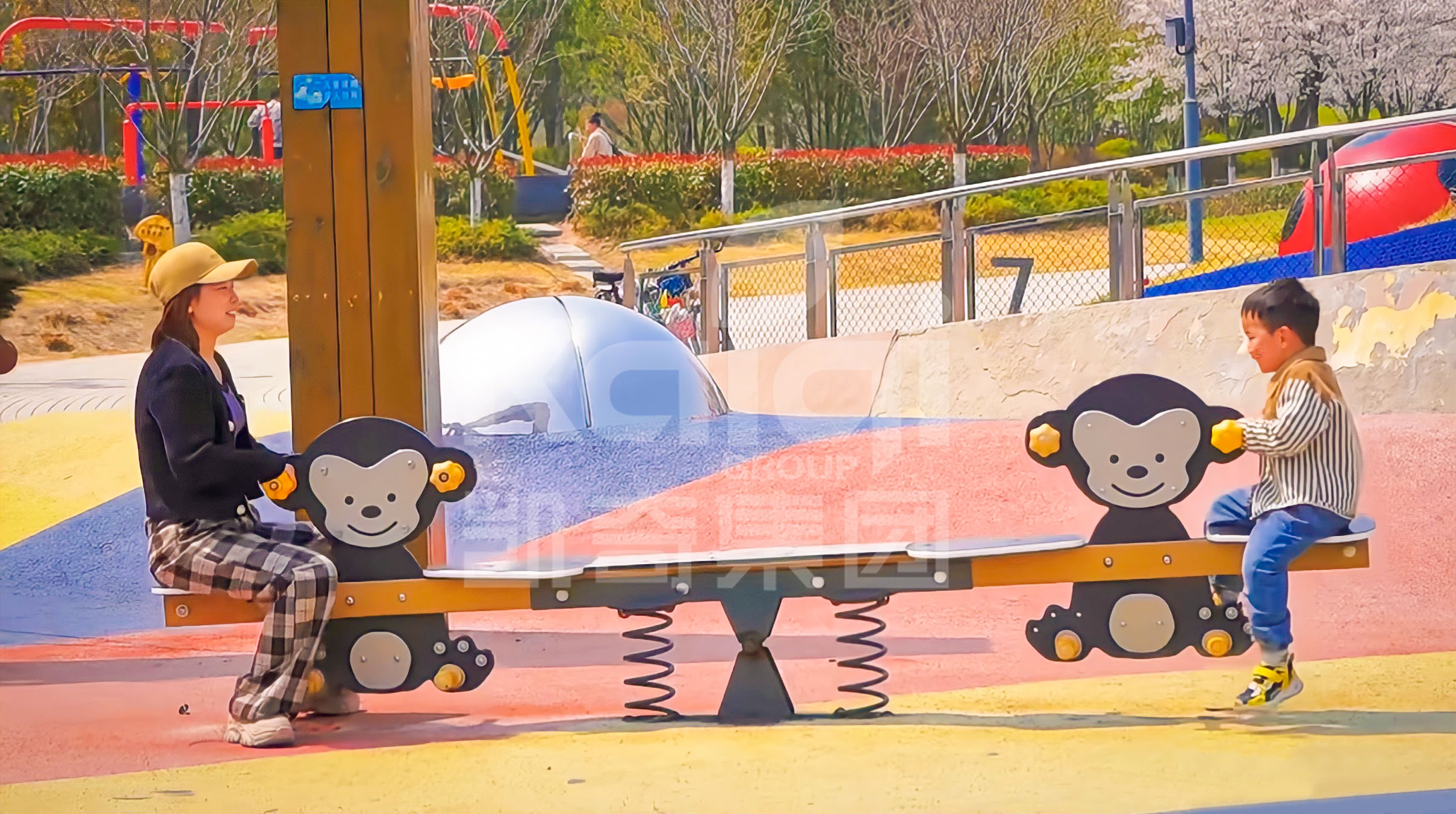 膠州三里河兒童樂園 | 置身生態(tài)綠廊，開啟游樂之旅